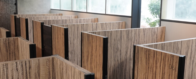 ブースタイプの個室